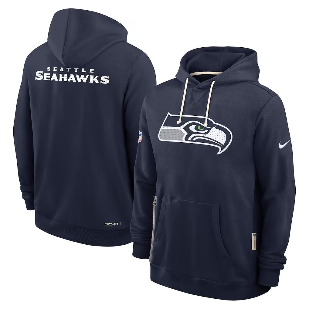 Men 2026 NFL Seattle Seahawks hoodie blue 01->seattle seahawks->NFL Jersey